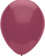 burgundy latex balloons