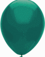 turquoise latex balloons