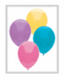 11" pastel latex balloons