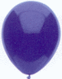 pastel periwinkle latex balloons