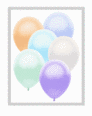 11" silk latex balloons