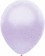 silk lilac latex balloons