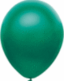 green latex balloons