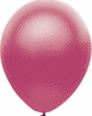 raspberry latex balloons