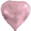 PASTEL PINK HEART FOIL BALLOON