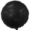 BLACK ROUND FOIL BALLOON