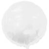 WHITE ROUND FOIL BALLOON