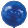 BLUE ROUND FOIL BALLOON