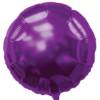 PURPLE ROUND FOIL BALLOON