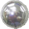 SILVER ROUND FOIL BALLOON