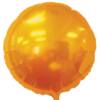 ORANGE ROUND FOIL BALLOON