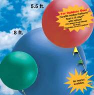 Huge latex balloons