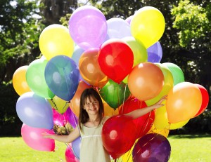Latex balloons are high quality and great balloon colors to choose from.
